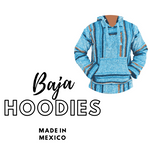 Baja Hoodies Australia Genuine Made in Mexico Surfer Hooded Jackets Jumper Jerga Drug Rug