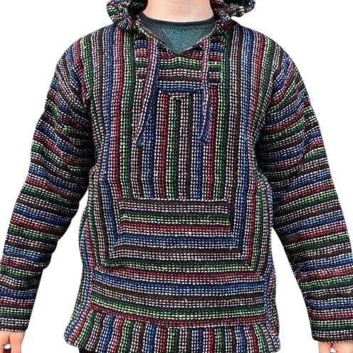 Mexican Baja Hoodies Kids Size Multicolour Surfer Skater