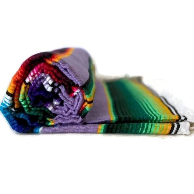 Lavander Mexican Blankets mexican blankets, serapes Baja