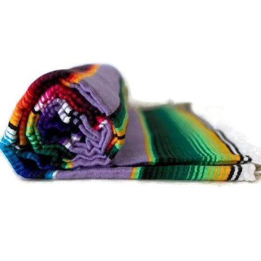 Lavander Mexican Blankets mexican blankets, serapes Baja