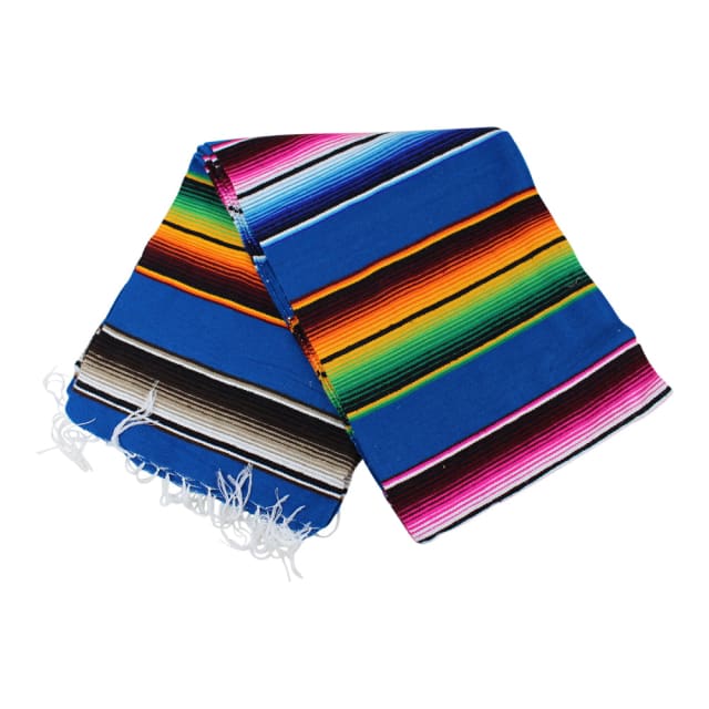 Navy Blue Mexican Blankets mexican blankets, serapes Baja