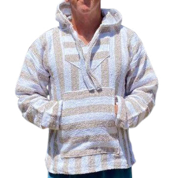 Mexican Surfer Baja Hoodie Light Brown