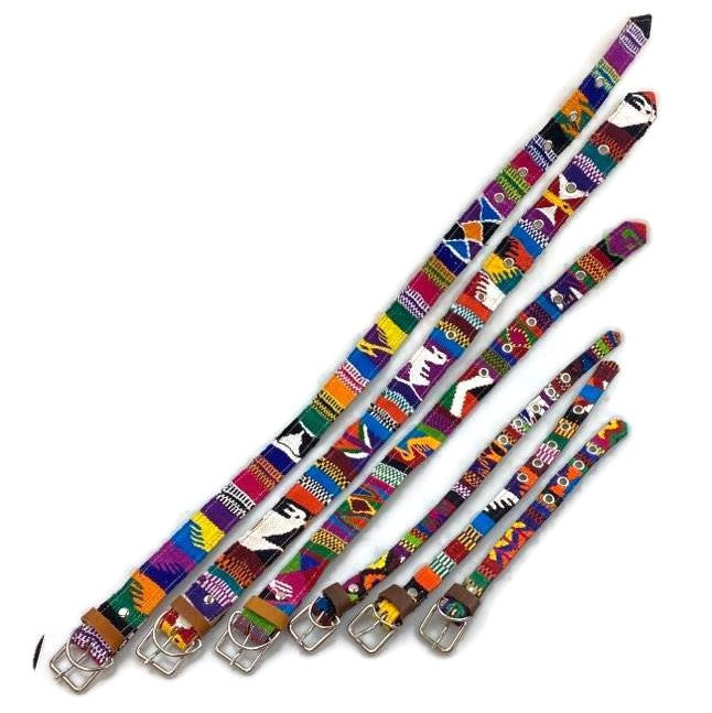 Hand Woven Pet Collars - Made in Guatemala