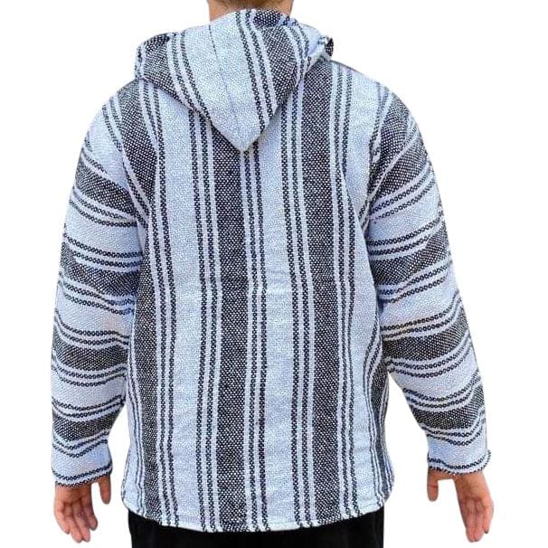 Mexican Surfer Baja Hoodie Sky Blue baja hoodies, jumpers,