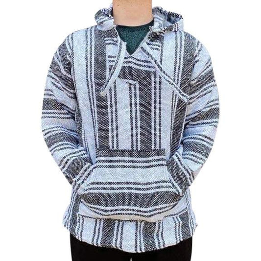 Mexican Surfer Baja Hoodie Sky Blue baja hoodies, jumpers,