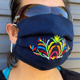 NEW: Embroided Face Mask - Made in Mexico - Assorted Designs