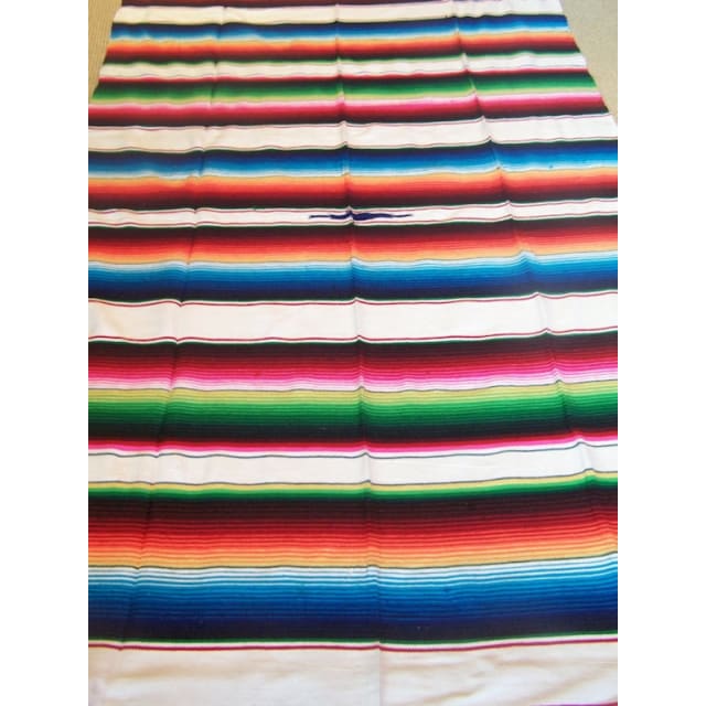 White Mexican Blankets mexican blankets, serapes Baja