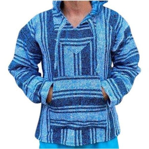 Mexican Surfer Baja Hoodie Turquoise *Sizes S M & XXXL* baja