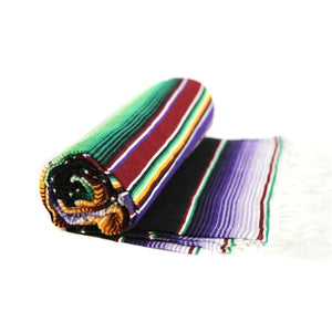 Black Mexican Blankets mexican blankets, serapes Baja