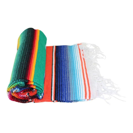 Orange Mexican Blankets mexican blankets, serapes Baja 