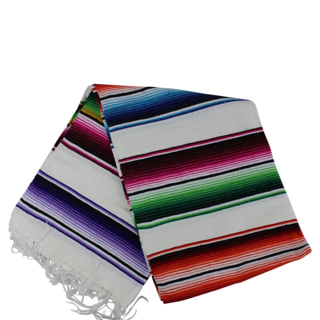 White Mexican Blankets mexican blankets, serapes Baja